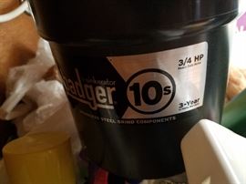  Badger garbage disposal.