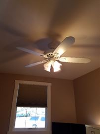 Office Hunter ceiling fan with remote
