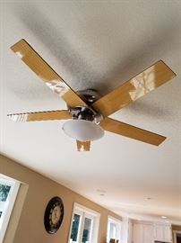 Ceiling fan with remote