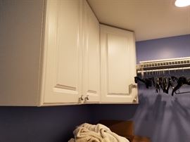 Laundry wall cabinets