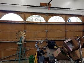 Double car garage door