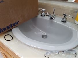 Master bath double sinks
