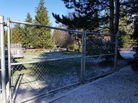 Chain link fencing and gates