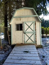 Outdoor shed
