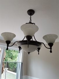 Dining room chandelier