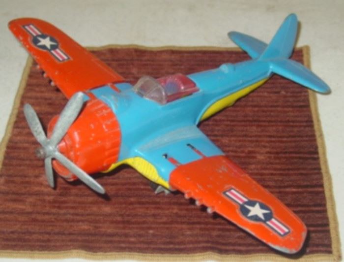 1950's Metal Hubley Toys Airplane