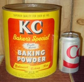 KC Baking Powder Can