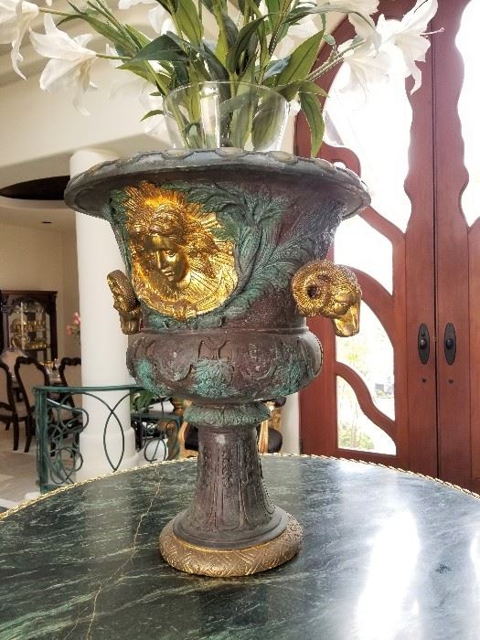 Antique Belgian urn