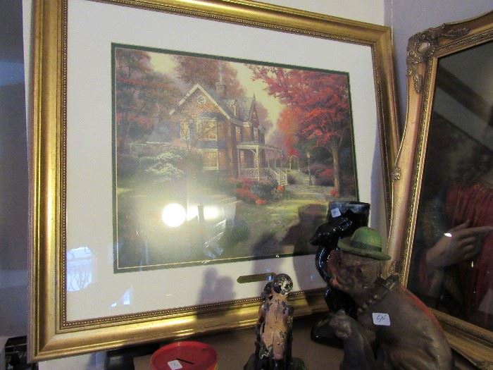Thomas Kinkade Numbered, Victorian Autumn  COME MAKE AN OFFER!