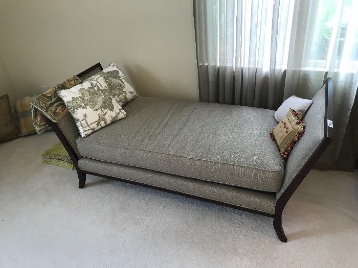 Baker Furniture Co. Settee (down-filled) ($680) includes pillows