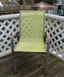 Two Outdoor Patio Chairs