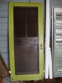 Solid Mahogany Door from Galveston's Buccaneer Hotel