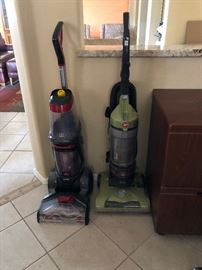 Hoover Wind Tunnel, Dyson Animal Vacuum and Bissell Steam Cleaner