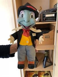 Vintage Disney Jiminey Cricket doll