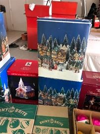 Huge set up of Christmas Village