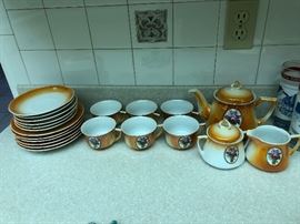 Porcelain luncheon set