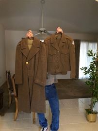Vintage Korean War time, Wool Army jackets