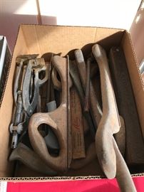 Body working tools. Used when cars and trucks were made of steel. Great for Restoring older vehicles