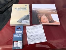 Paperwork, touch up paint for 2015 Volvo Premium S60, T5 4 door sedan. All the bells and whistles