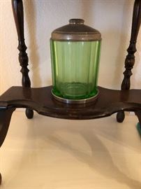 Includes Green Depression glass pieces