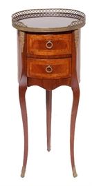 27. Louis XV Style Marquetry Side Table
