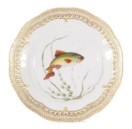 26. Royal Copenhagen Reticulated Dinner Plate