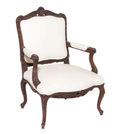 35. Louis XV Style Fauteuil