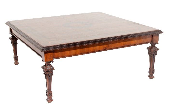377. Louis XIV Style Parquetry Coffee Table