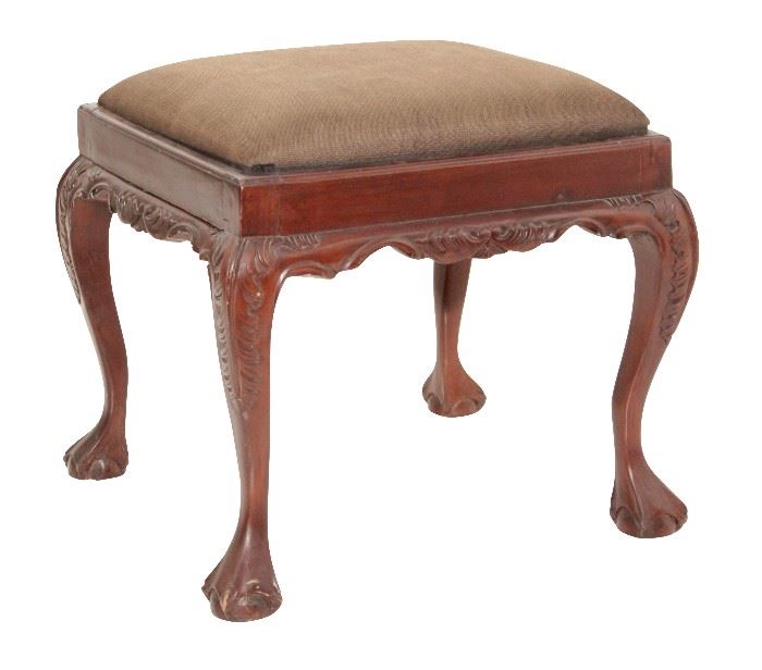409. Chippendale Style Stool