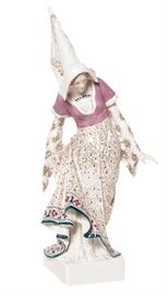 439a. KPM Porcelain Figure of a Woman