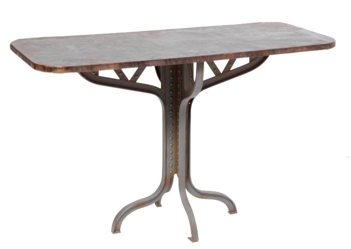 447. Industrial Style Work Table