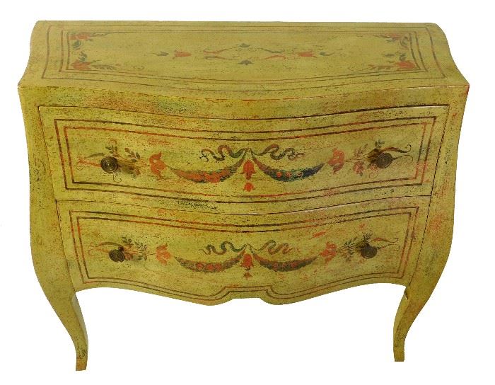 479. 20th C Venetian Style Painted Commode
