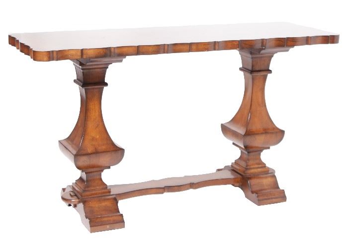 551. Italian Style Trestle Table