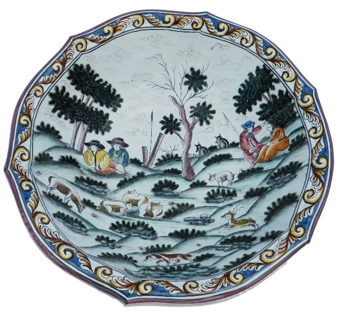 564. Portuguese Estrela de Conimbriga Ceramic Bowl