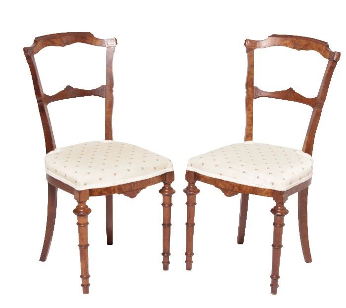 657. Pair of Victorian Side Chairs