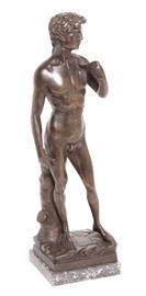 88. Michelangelos David Grand Tour Bronze