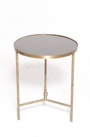 117. Mid C Brass Side Table