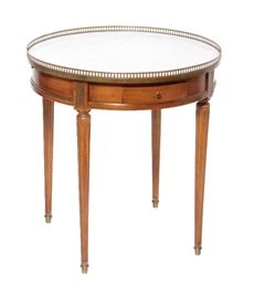 130. Louis XVI Style Bouillotte Table