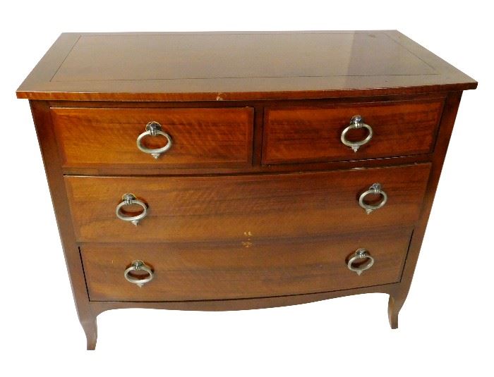 132. Baker Furniture Co. Bow Front Chest