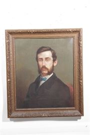 155 Beardsley, J. Portrait of Man with Blue Tie