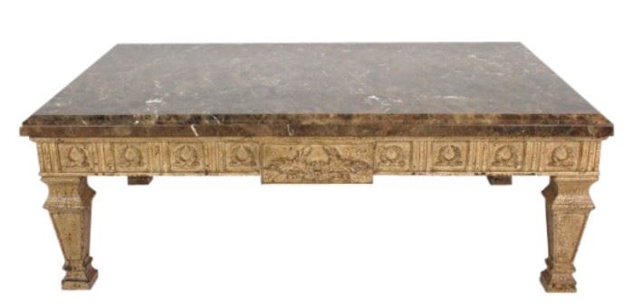 175a. Large Coffee Table in Classical Design
