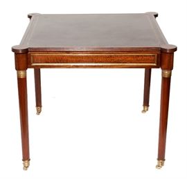 229. Louis XVI Style Mahogany Game Table