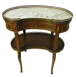 251. Louis XVI Style Table A Rognon
