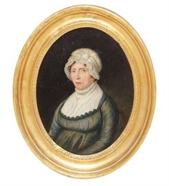 324. Empire Period Portrait of Woman