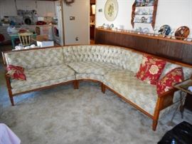 Hollywood Regency Sectional Sofa