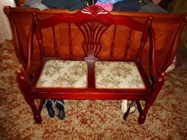 antique Bed Bench