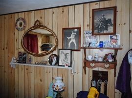 Elvis & John Wayne collectibles 