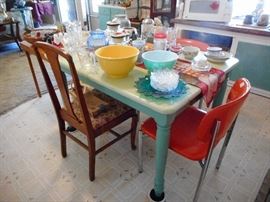 Vintage Kitchen Glassware, Barware