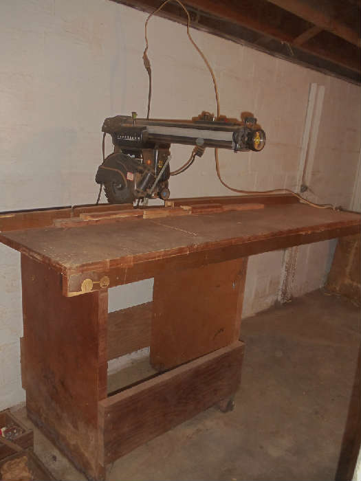 Radial Arm saw Craftsman in great shape