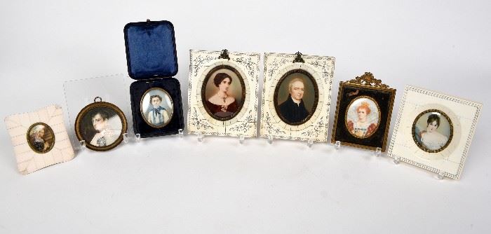 86. Collection Of Miniature Paintings